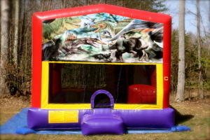 Dinosaurs Combo 4 Bounce House Dinosaurs Combo 4 Bounce House